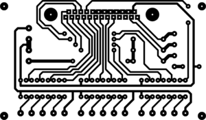 pcb scaning image to photoshop format