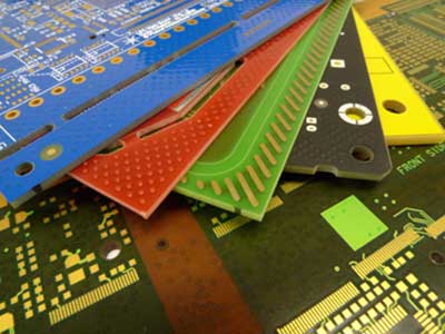 pcb with different solder mask colors