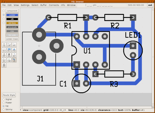 Design PCB Board Drawing