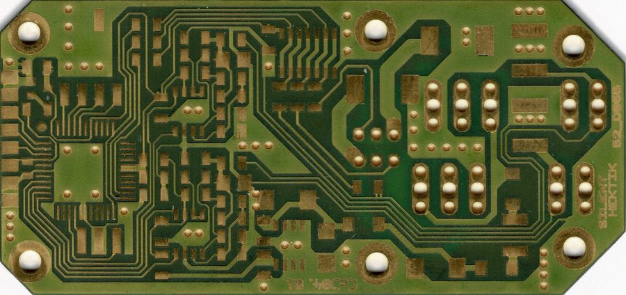 3rd step scanning pcb picture and convert to pcb circuitry pattern for drawing --- How to Clone Multilayer Printed Circuit Board Gerber