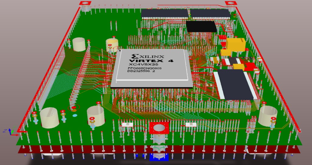 The measuring head can be connected with the test fixture and the component pins