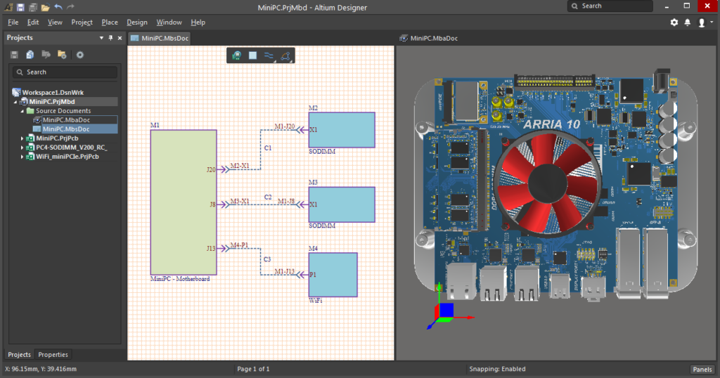 Component Graphic Parameter Analysis