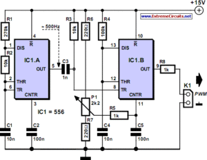 Pulse Width Modulation Schematic Designing