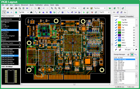 Reverse Engineering Circuit Board Schematic Diagram and Layout