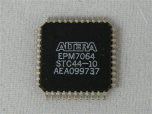 Break Altera CPLD EPM7064STC44-10 Eeprom Code and then retrieve IC Altera CPLD EPM7064STC44-10 eprom firmware,  the multilayer printed circuit board schematic diagram on which the epm7064stc44 has been mounted will be reverse engineered;